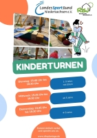 Donnerstags, 15.45h, Kinderturnen für Kinder ohne Eltern mit Gitti und Berndt